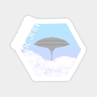 cloud city planet Sticker